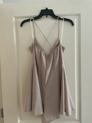 Lovely Day Tan Romper thumbnail 3