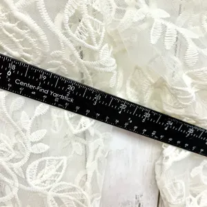Unbranded Floral Lace Sheer Mesh Top‎ Womens Size M White Boho Rose Crochet thumbnail 2
