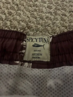 Spicy tuna swim trunks Red Size M thumbnail 4