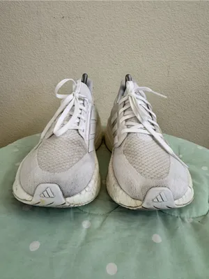 Adidas Ultraboost 5 shoes in a "Triple White" colorway Size 8 thumbnail 4