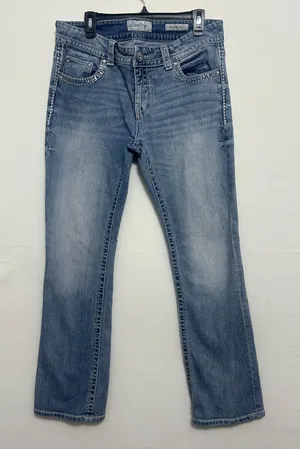 Daytrip Virgo Bootcut Jeans Women’s Size 33L(Medium Wash)(A278)✨ thumbnail 1