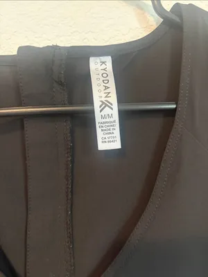 Kyodan Black Sleeveless Drawstring Jumpsuit thumbnail 2