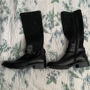 Aquatalia Odilia Weatherproof Riding Boot 9.5 Black thumbnail 7