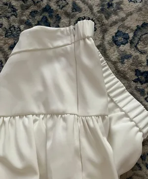 I Just Have to Have It White Skort thumbnail 5