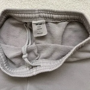 SKIMS grey cotton blend jersey shorts in grey thumbnail 6