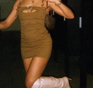 Strapless Mini Dress Pretty Little Thing thumbnail 3
