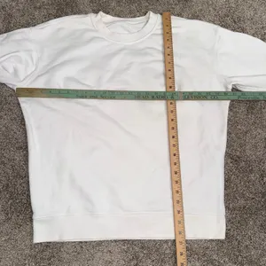 Lululemon Perfectly Oversized Crew Women 12 White Good French Terry Sweatshirt thumbnail 6