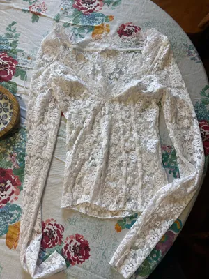 Free People Lace Top thumbnail 1