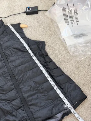 Rei Co-op Women’s Down Vest Puffer Sleeveless Full Zip Lightweight in Black L thumbnail 10