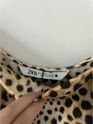 ZARA Leopard Print Top thumbnail 3