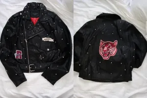 CiSono Designer Faux Leather Jacket thumbnail 3