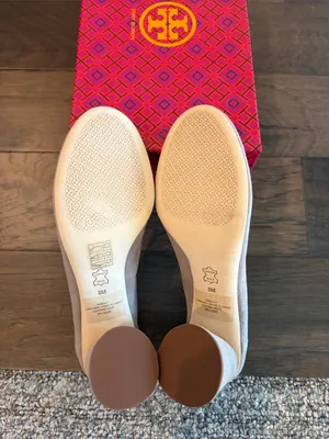 New in Box Tory Burch Therese 65mm Suede Pump Sz 8 thumbnail 6