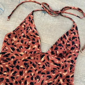 intimately free people hang on halter natural combo mini dress thumbnail 3