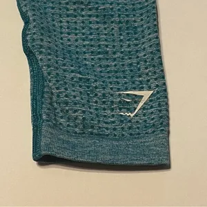 GymShark Womens Size XS‎ Teal Blue Green Athletic Leggings Workout Gym Stretch thumbnail 8