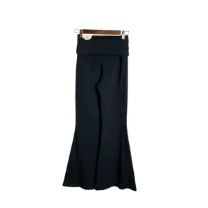 Offline Fold‎ Over High Rise Extreme Flare Leggings Size Small Short Black thumbnail 3