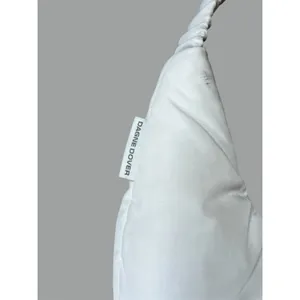 Dagne Dover Rider Crescent Puff Shoulder Bag in Moonbeam Cream Purse thumbnail 7