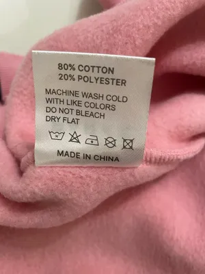 PARKE Valentine’s Varsity Mockneck Crewneck Pullover Sweatshirt Blush Lavender S thumbnail 14