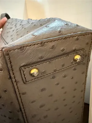 DOONEY & BOURKE | Ostrich Leather Small Shannon Tote thumbnail 4