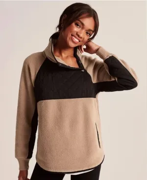 Abercrombie & Fitch Fleece Jacket Size Small thumbnail 1