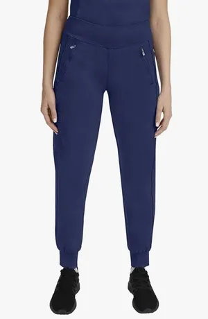 NEW Healing Hands Jogger Scrubs 6 Pocket Tara Scrub Pant 9233 Purple Label S thumbnail 1