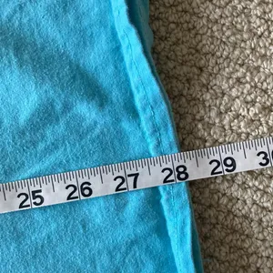 Comfort Colors Chickadees T-Shirt Light Blue Unisex Size Large Rush Chi Kappa thumbnail 5