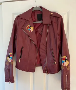 Studio F faux leather jacket Size M thumbnail 1