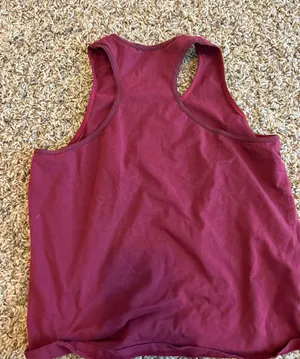 Cute Red Tank Top thumbnail 2