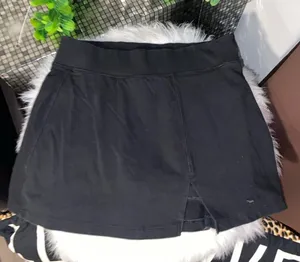 PINK Victoria's Secret Black Active Skort thumbnail 1