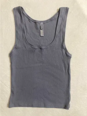 SKIMS Cotton Rib Tank Top L thumbnail 3
