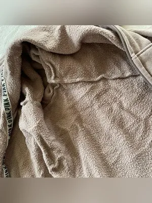 PINK Victoria’s Secret Dust Rose Zip Up Hoodie size M thumbnail 3