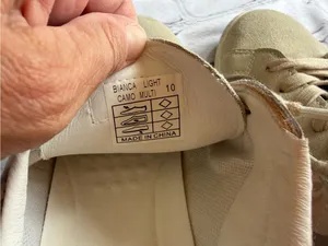 Vintage Havana Bianca Light Camo Multi Size 10 Cute Sneakers Gold Sparkle Star thumbnail 15