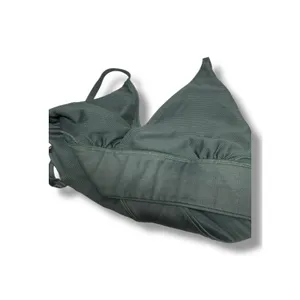 Nike Indy Light Support Sports‎ Bra Dark Teal Green Womens M Textured Shine thumbnail 3