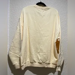 Alo Yoga NWT Accolade Crew Neck Pullover Candlelight Yellow Size L thumbnail 6