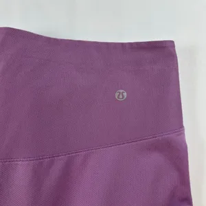 Lululemon Train to Be Tank Top Purple Cropped Mesh Athletic Sleeveless Gym Sz 12 thumbnail 4