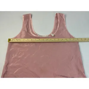 Vintage Silky Victoria's Secret Pale Pink‎ Satiny Tank Med thumbnail 5