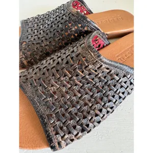 Bed Stu Minerva woven slide sandals size‎ 6.5 thumbnail 4