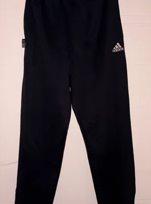 adidas Black Logo Track Joggers thumbnail 1