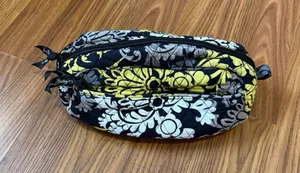 Vera Bradley Baroque Quilted Makeup Bag Retired Print thumbnail 1