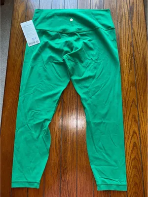 Lululemon Align High Rise 25” Raceway Green Size 14 NWT thumbnail 2