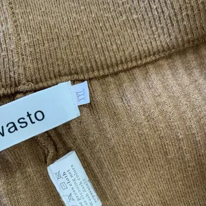 Cowasto Brown Knit Pants XXL Wide Leg Lounge Elastic Waist Cozy Soft thumbnail 6