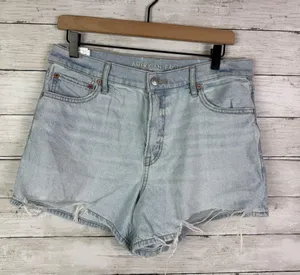 American Eagle Relaxed Fit Denim Shorts Size 10 Strigid thumbnail 1
