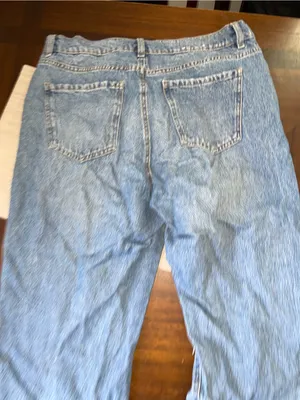Garage Denim Vintage Straight Distressed Jeans Women’s Size 11 Light Wash thumbnail 4