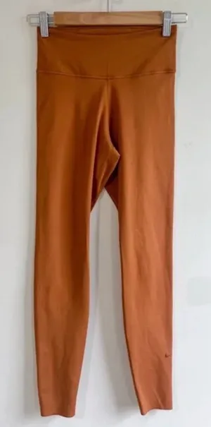 Nike Women's Orange High-Rise Leggings thumbnail 1