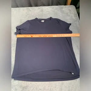 Athleta Navy Blue tee Shirt S/T thumbnail 4