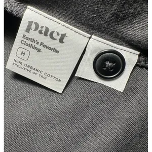 PACT Airplane Collection Relaxed Knit Blazer Jacket Black Medium Sustainable thumbnail 9