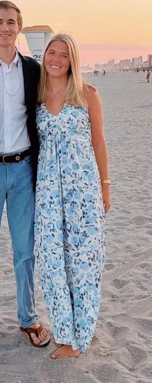 Maxi dress Blue Size M thumbnail 1