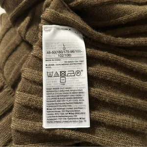 Banana Republic Lucci Merino Wool Turtleneck Sweater Brown Quiet Luxury Preppy thumbnail 8