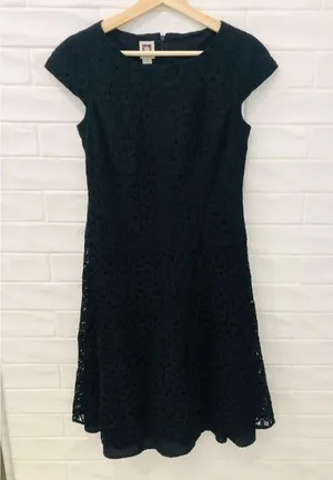 ANNE Klein cap sleeve lace dress thumbnail 5