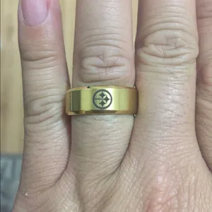 Gold Pittsburgh Steelers Ring thumbnail 1