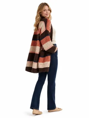 American Eagle Longline Duster Cardigan XS thumbnail 2